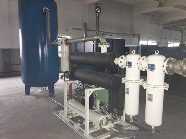  SJ-600WW开放式冷干机使用现场
